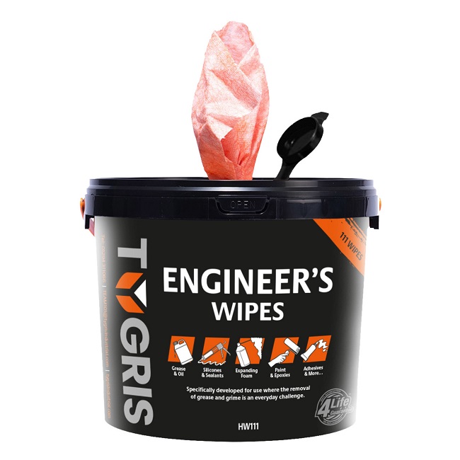 TYGRIS Engineers Wipes - HW111 - Box of 4
